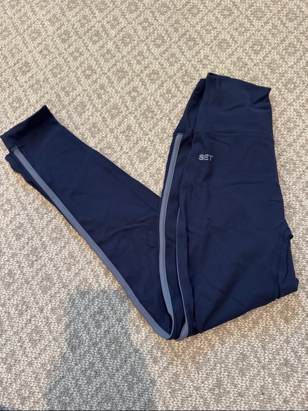 Set Active Sporty Stripe Leggings